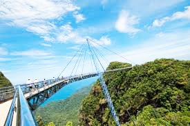 Malezya Gökyüzü Köprüsü Deniz Manzarası